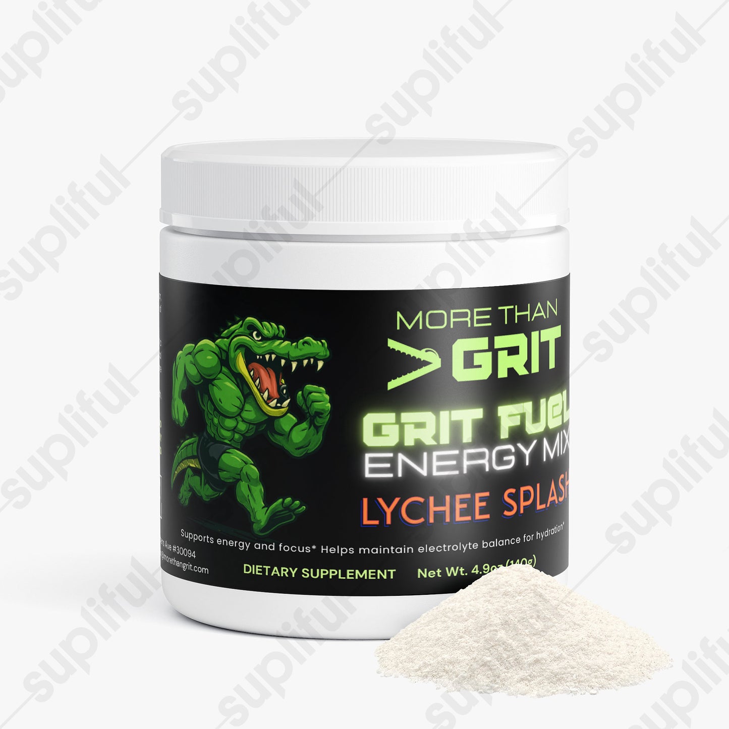 GritFuel Energy Powder (Lychee Splash Energy)