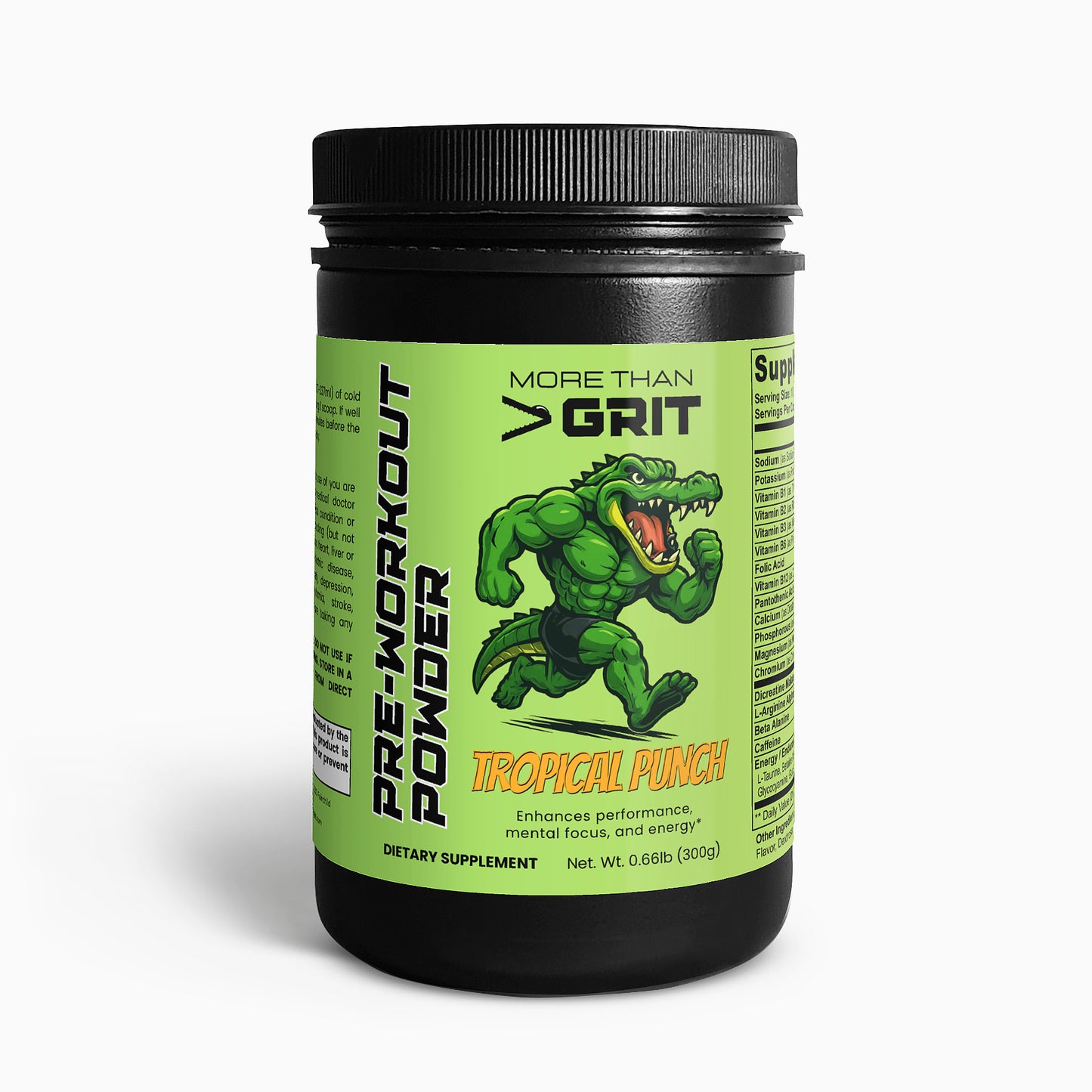 Nitric Shock Pre-Workout Powder (Tropical Punch)