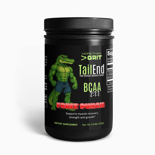 TailEnd BCAA Post Workout Recovery Powder (Fruit Punch)