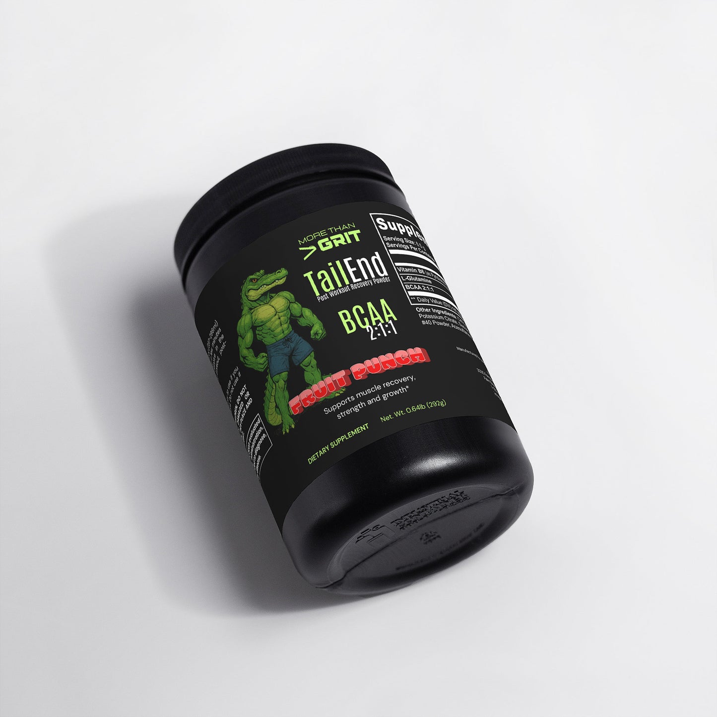 TailEnd BCAA Post Workout Recovery Powder (Fruit Punch)