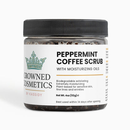 Peppermint Coffee Scrub