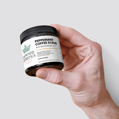 Peppermint Coffee Scrub
